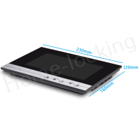 Home-Locking complete deur videofoon 4 draads.DT-2238